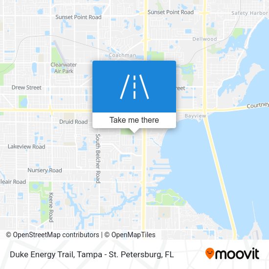 Mapa de Duke Energy Trail