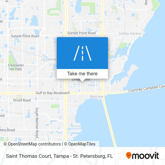 Saint Thomas Court map