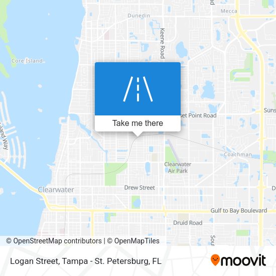 Logan Street map