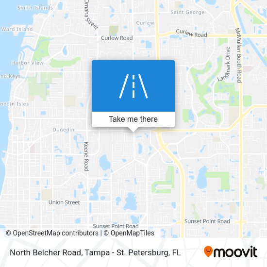 Mapa de North Belcher Road