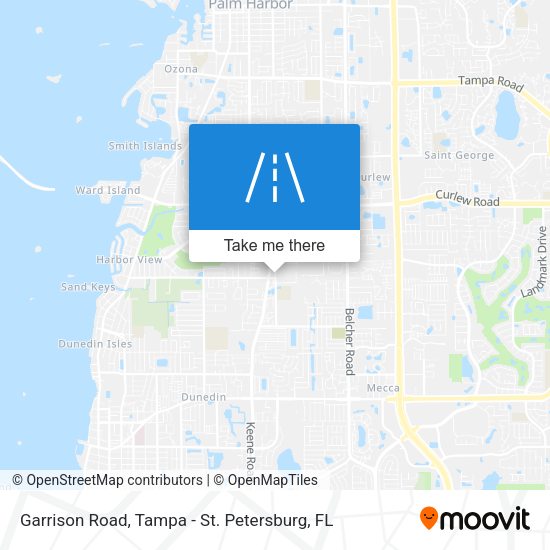 Garrison Road map