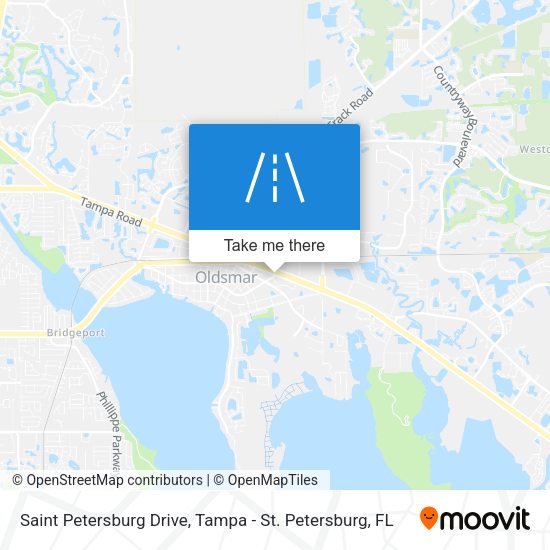 Mapa de Saint Petersburg Drive