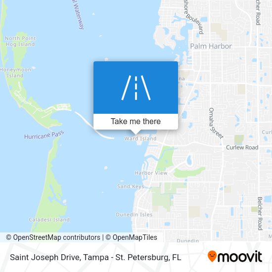 Mapa de Saint Joseph Drive