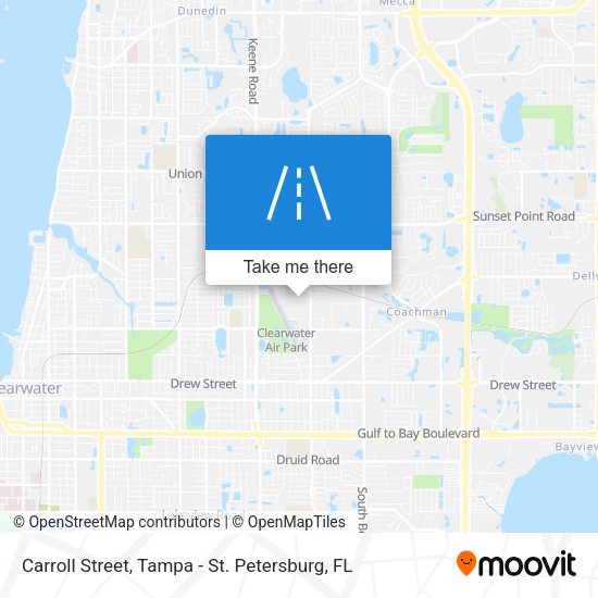 Mapa de Carroll Street