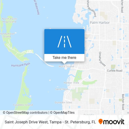 Saint Joseph Drive West map