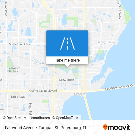 Fairwood Avenue map