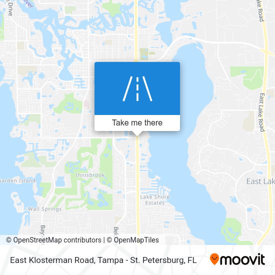 East Klosterman Road map