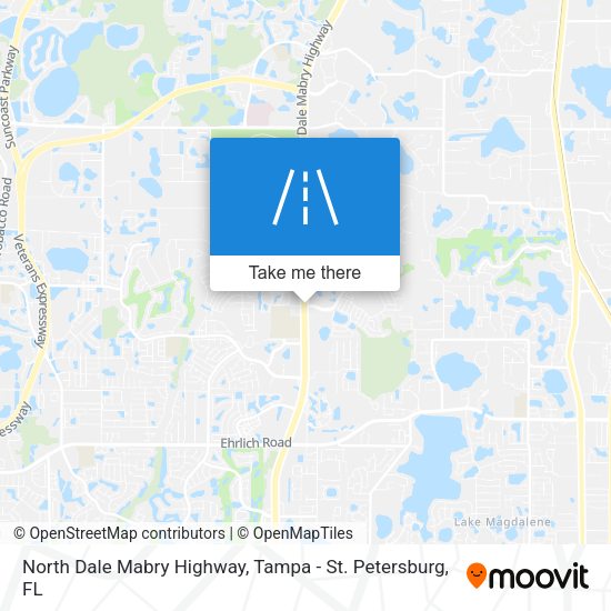 North Dale Mabry Highway map