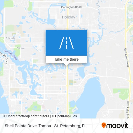 Shell Pointe Drive map
