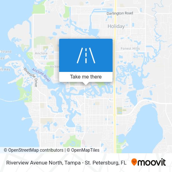 Riverview Avenue North map