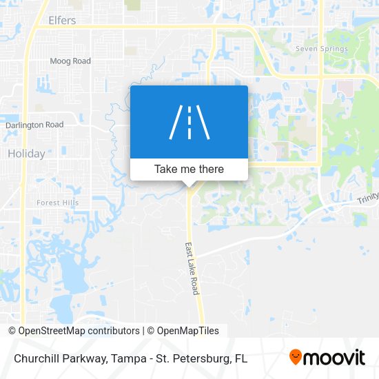 Churchill Parkway map