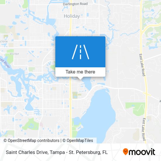 Saint Charles Drive map