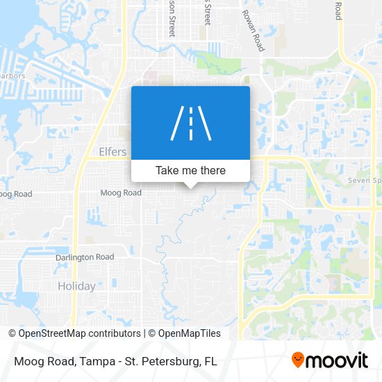 Mapa de Moog Road