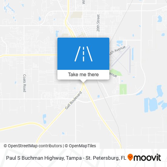 Paul S Buchman Highway map