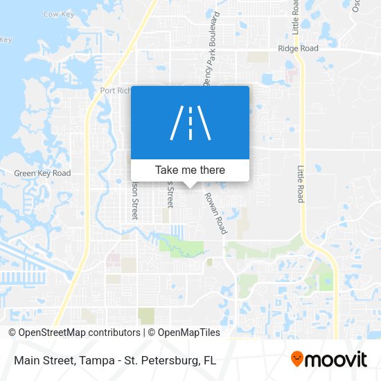 Main Street map