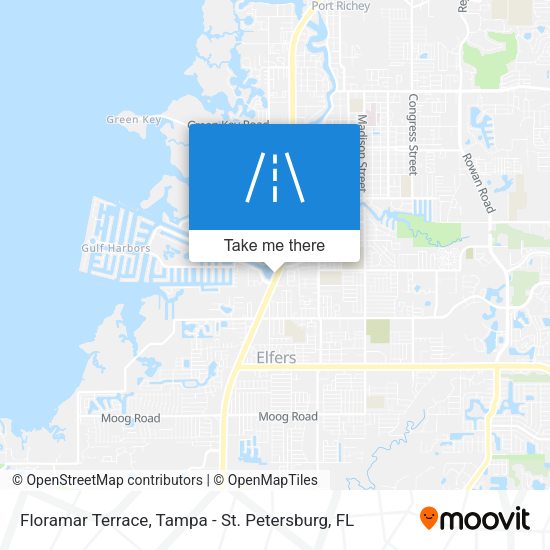 Floramar Terrace map