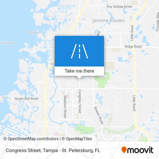 Mapa de Congress Street