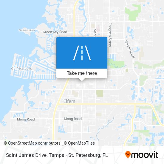 Saint James Drive map