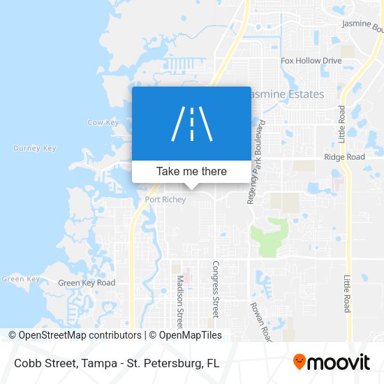 Cobb Street map
