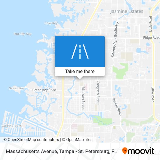 Mapa de Massachusetts Avenue