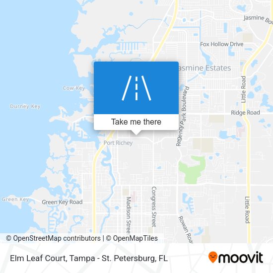 Mapa de Elm Leaf Court
