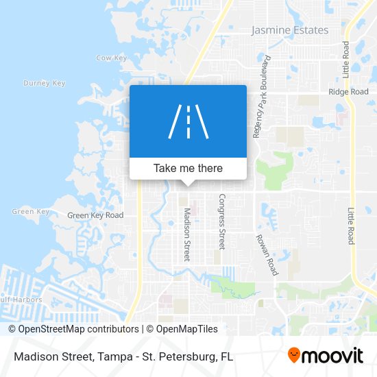 Madison Street map