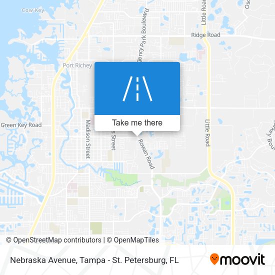 Nebraska Avenue map