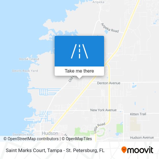 Mapa de Saint Marks Court