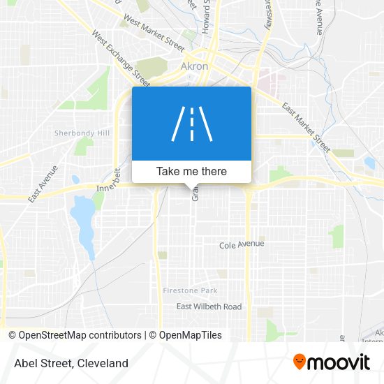 Mapa de Abel Street