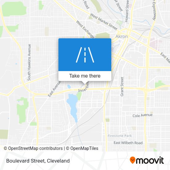 Boulevard Street map