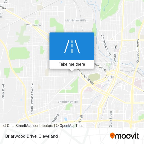 Mapa de Briarwood Drive