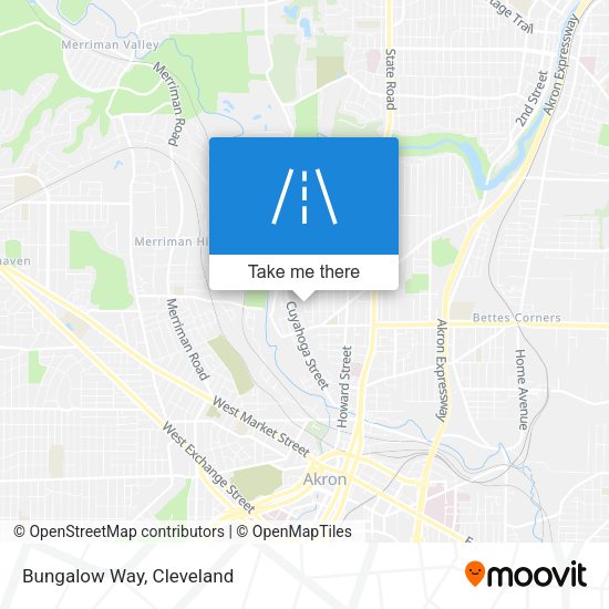 Mapa de Bungalow Way
