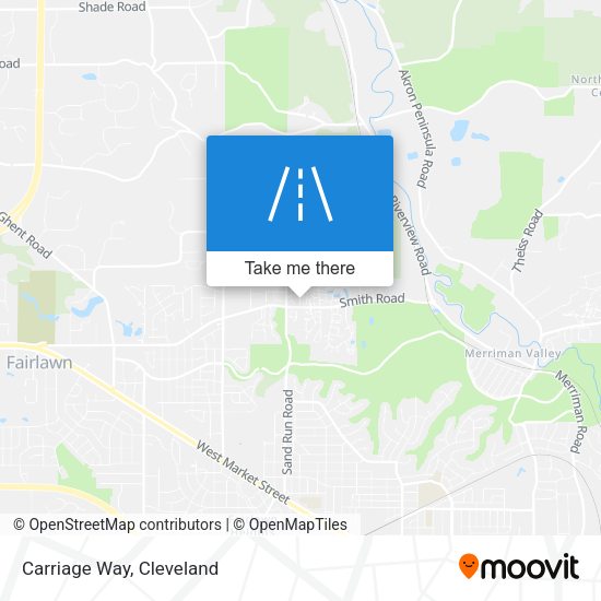 Mapa de Carriage Way