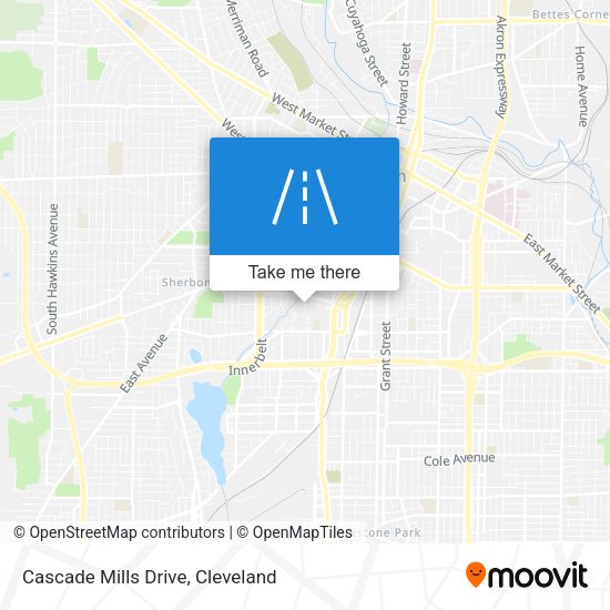 Cascade Mills Drive map