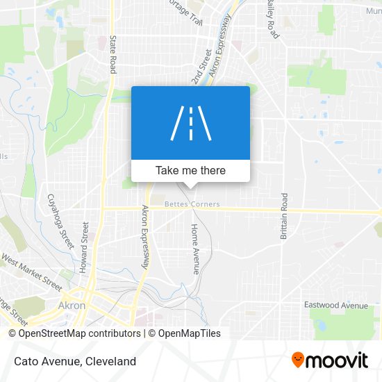 Mapa de Cato Avenue