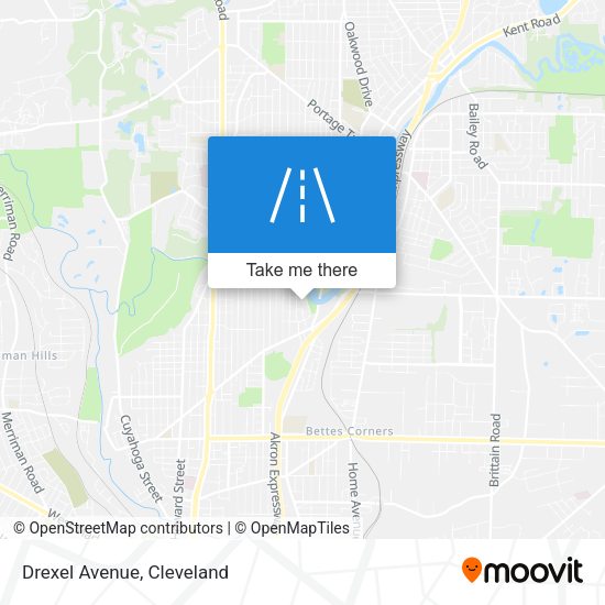 Mapa de Drexel Avenue