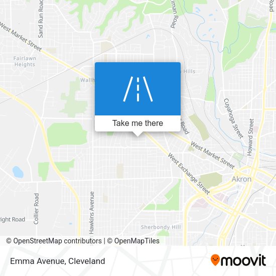 Mapa de Emma Avenue