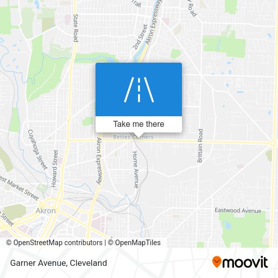Garner Avenue map