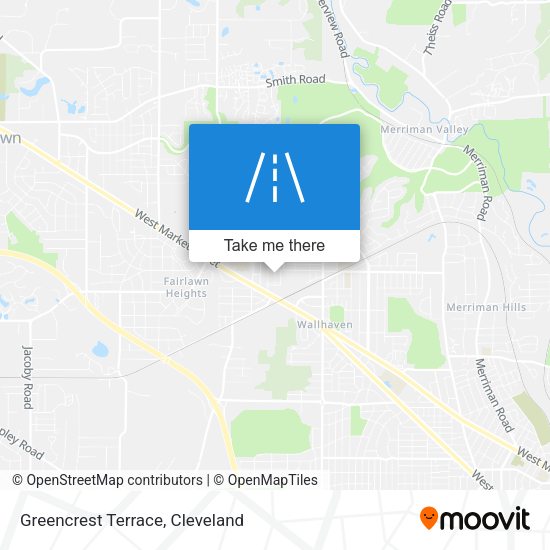 Greencrest Terrace map