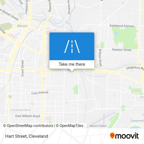 Mapa de Hart Street