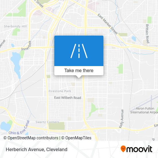 Herberich Avenue map