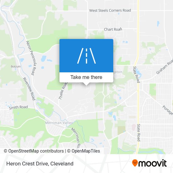 Heron Crest Drive map