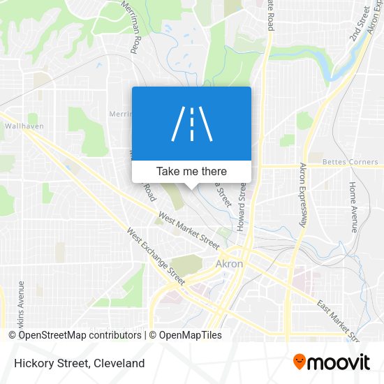 Mapa de Hickory Street