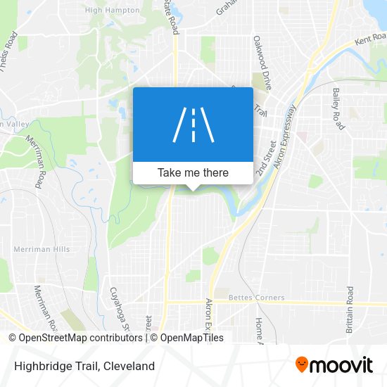 Highbridge Trail map