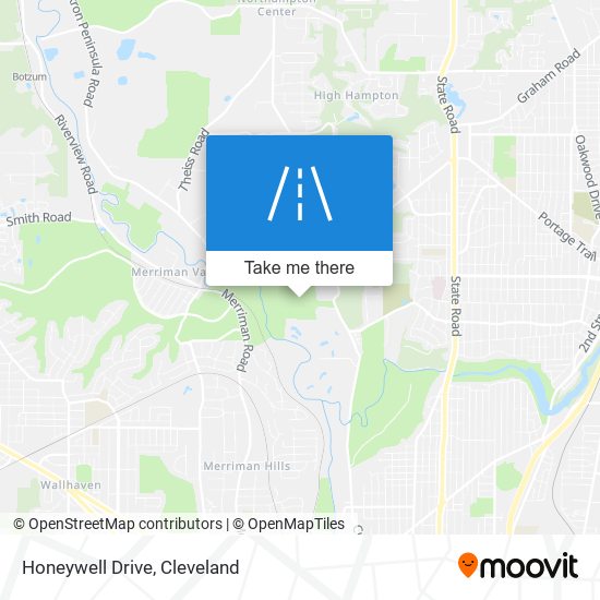Mapa de Honeywell Drive