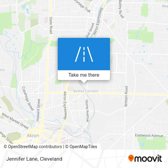 Jennifer Lane map