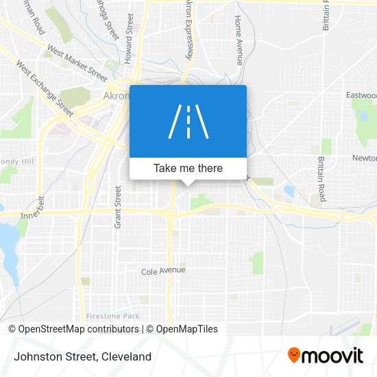 Mapa de Johnston Street
