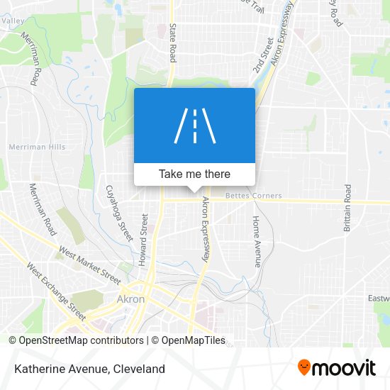 Katherine Avenue map
