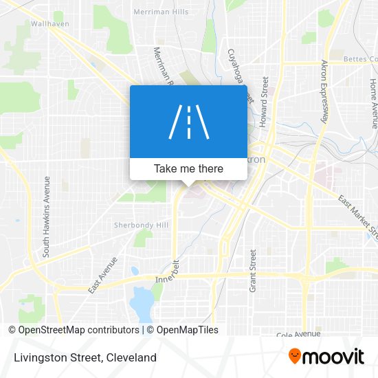 Livingston Street map