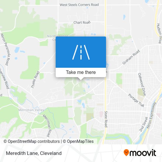 Mapa de Meredith Lane